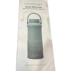 Momcozy On The Go 22oz Stainless Steel Vacuum Storage Breastmilk Cooler Green